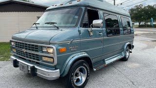 Reviving my 95 Chevy g20 conversion van after sitting for a few months