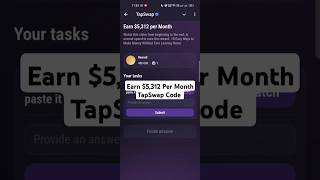 Earn $5,312 per Month | Tapswap Code | 10 Easy Ways to Make Money Without Ever Leaving Home