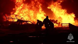 Fire at Russian gas station kills at least 30