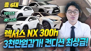 ※ 렉서스 NX 300h 하이브리드 총 6대 ※ 최대 3천만원 감가! 컨디션까지 최상인 차량! 이렇게 좋을 수가 없다! 눈 깜짝할 사이에 사라져요~!