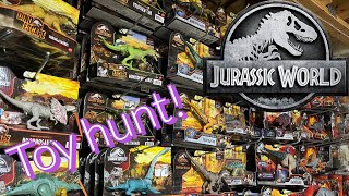 Jurassic world toy hunt! Jurassic world Dominion / Dino tracker toys!