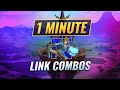 6 Link Combos You NEED To Know In 1 Minute - Smash Ultimate #Shorts