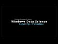 Data science on Windows with Python + virtualenv  + pip