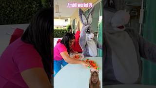 Ambil wortel ?! #comedy #funny #funnyvideo #bunny