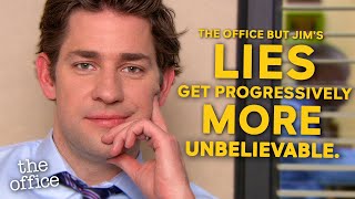 The Office but Jim’s Lies Get Progressively More Unbelievable