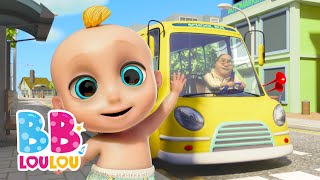 Les roues de l'autobus 🚌 Comptines pour bébés | BB LouLou