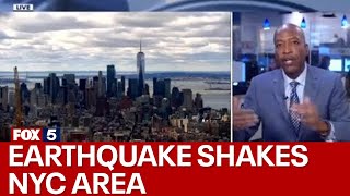 Earthquake shakes New York City area