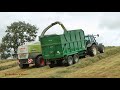 silage 20 grass on the hill.