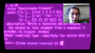 4clojure #20: Penultimate Element