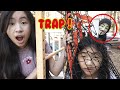 Trap Game Master Using Special Rope and Net