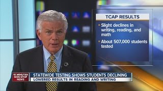 Statewide testing shows students declining