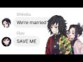 Shinobu married Giyu!? Compilation | Hashiras in Demon Slayer Anime