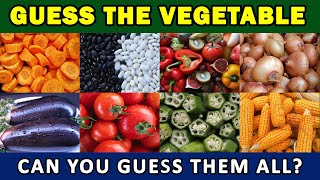 Guess The Vegetable || Name The Vegetable Quiz!!