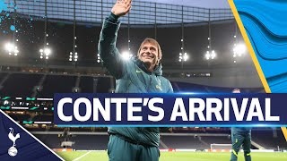 Antonio Conte arrives at Tottenham Hotspur Stadium for the first time!