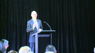 Tony Ryall at 2013 NZ Health & Disability NGO Forum - Part 1