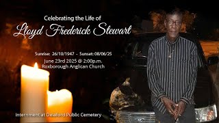 Celebrating the Life of Lloyd Frederick Stewart
