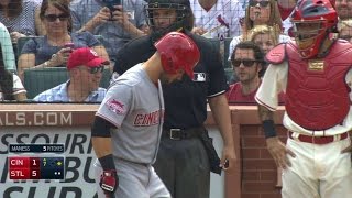 CIN@STL: Schumaker gets ovation from Busch crowd