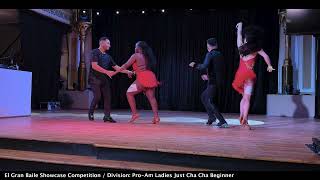 (40) Pro-Am Ladies Just Cha Cha Beginner / Heats Competition @ El Gran Baile 2024 - Saturday