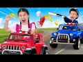 BooTiKaTi pretend play Funny Police Chase Adventure & Learn Good Habits about Protecting Environment