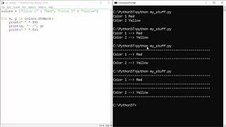 Python Tutorial - 30 - For Loop and Dictionary Iteration