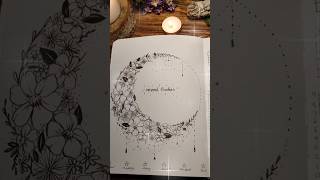 Flower Moon 🌙🌷 Mood Tracker #bulletjournal