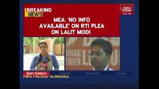 MEA Refuses To Answer RTI Plea On Lalit Modi Documents