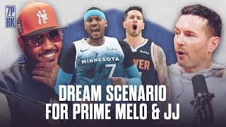 Carmelo Anthony and JJ Redick on the Current Teams They’d Love to Play for in Th