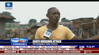 Agatu Herdsmen Attack: UN Delegation Visits Victims