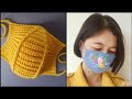 Gorgeous crochet face mask free pattern ideas for girl's