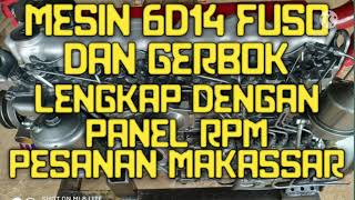 Mesin Kapal Mitsubishi Fuso 6d14 Lengkap Gerbox dan Panel RPM terbaru 2021