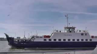 Lithuania. Ferry from Klaipeda to  Curonian Spit