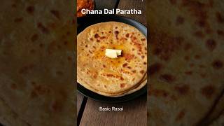 Chana Dal Paratha #shorts #basicrasoi #paratha