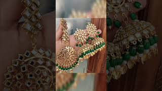 Latest earring and tika set design || Panjabi earring with maang tikka design #earrings #maangtikka