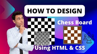Chess Board using HTML & CSS (Grid)