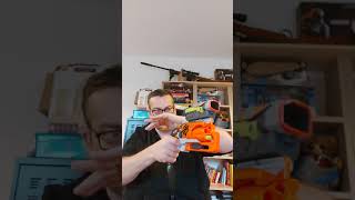 NERF ZOMBIE STRIKE HAMMERSHOT POWER ! #shorts