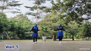 Menghitung Hari Remix / Choreo by Dewi Yull ( INA) & Erika Damayanti ( INA) - Mei 2024