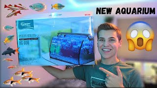 Hygger 8 Gallon Aquarium Kit *UNBOXING AND SET-UP*