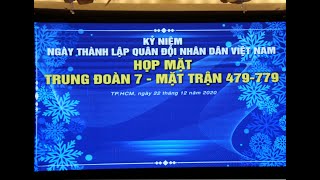 Họp Mặt Kỷ niệm Trung Đoàn 7. MT 779 - 479