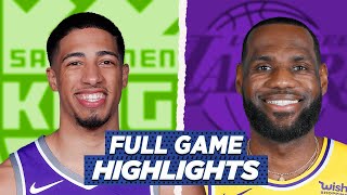 LAKERS vs KINGS FULL GAME HIGHLIGHTS | 2021 NBA SEASON