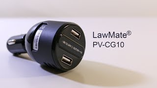 LawMate PV-CG10 - Hidden Car Charger DVR