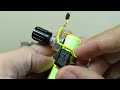 how to make a mini stationary power electronic circuit using super creative plastic gear