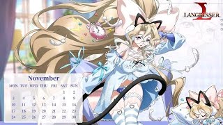"RANDELE - MISTY MORNING" NOVEMBER 2025 CALENDAR WALLPAPER - LANGRISSER.