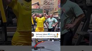 Behrooz Tabani officially starts his Prep for 2025 #bodybuilding #gym #fitness #workout