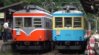 '16年9月 箱根登山鉄道モハ1・2形 モハ110がリバイバル塗装