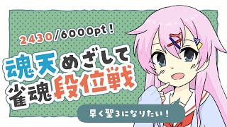 【雀魂】魂天目指して雀魂段位戦 聖2/2229pt～【麻雀VTuber】