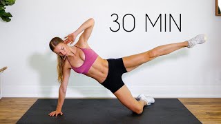 30 min Low Impact FULL BODY LIIT Workout (No Equipment + No Jumping)