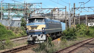 2022/07/24 JR貨物 3086レ ～ 1097レ EH500-10 \u0026 EF66 27 赤羽駅 尻手駅 浜川崎駅