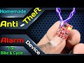 How to make Anti Theft Alarm For Bike & Cycles at home | anti theft alarm | bike anti theft system