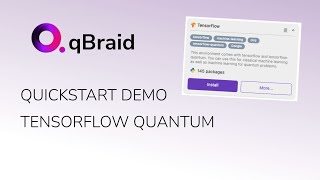 Using TensorFlow Quantum on qBraid
