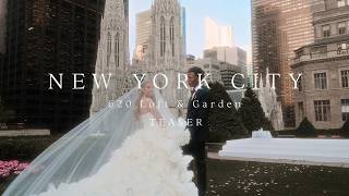 Luxury NYC Rooftop Wedding | 620 Loft & Garden | Ashtyn & Paris | Cinematic Teaser